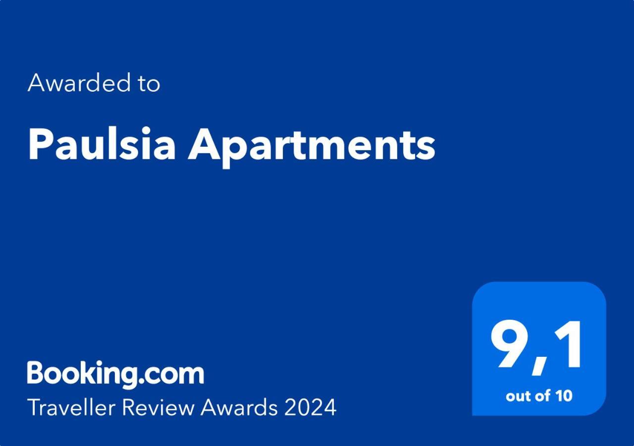 Paulsia Apartments Psinthos ภายนอก รูปภาพ